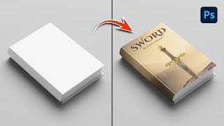 How to Make Book Cover Mockup in Photoshop