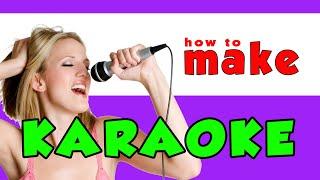 How to make Karaoke #new version - insert Lyrics to MIDI file