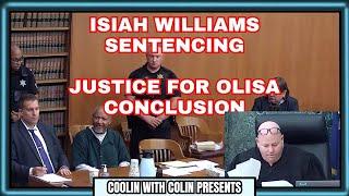 Isiah Williams Sentencing. He Does Not Go Quietly