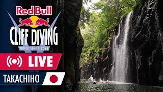 Diving into breathtaking Takachiho Gorge, Japan | Red Bull Cliff Diving World Series 2023