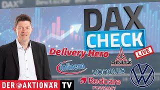 Delivery Hero, Deutz, Infineon, Knorr-Bremse, Redcare Pharmacy, Volkswagen, Vonovia