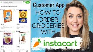 Instacart Customer App Tutorial | Grocery Delivery