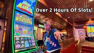 Over 2 Hours Of Huff N' Puff Money Mansion Slot Play In Las Vegas!