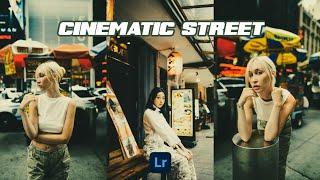 Cinematic Street Preset - Lightroom Mobile Preset DNG | POV Street Photography | Urban Cinematic
