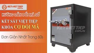 Hướng Dẫn Cách Đổi Mã Số Két Sắt Việt Tiệp Khóa Cơ Đổi Mã Đơn Giản Nhất Trong 60s