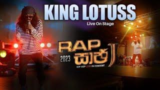 King Lotuss live on stage / Rap sajje @Dj_imalka