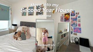 Move into my second year uni house with me (Falmouth Uni) | Annika Koster