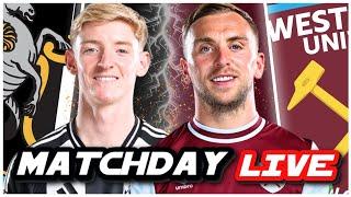 NEWCASTLE v WEST HAM | MATCHDAY LIVE | PREMIER LEAGUE