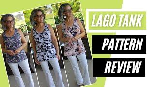 FREE PATTERN REVIEW - LAGO TANK TOP - BY ITCH TO STITCH