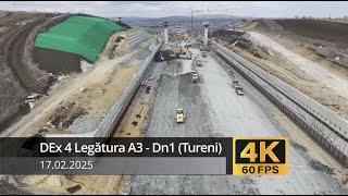 DEx 4 Legătura A3 - Dn1 (Tureni) 17.02.2025  I  filmare completă