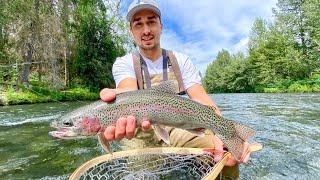 Trout Fishing the RUSSIAN RIVER Alaska!