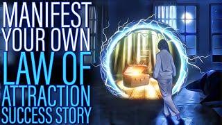 Manifest Your Law of Attraction Success Story Sleep Hypnosis - 8 Hour Dark Screen
