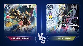 Red Cresgarurumon vs Mastemon - TrueChampionSteven