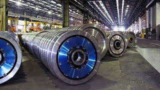 Hypnotic Producing Process Of 1,000 Train Wheels/Day & Airplane Tires In 239 Billion USD Industry