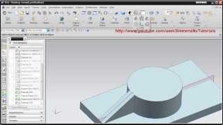 Siemens Nx Training Tutorial | UG Nx CAD Tutorial | How to create Rib / Stiffener in Nx