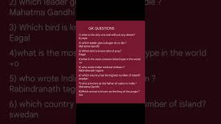 GK. Question #trending # gk# shorts #motivation # knowledge