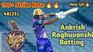 Angkrish Raghuvanshi Batting। KKR Practice Match। IPL 2024। Kolkata Knight Riders। New Shubman Gill