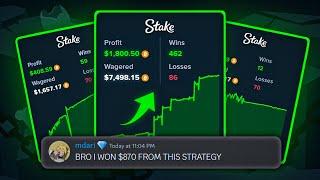 I MADE PROFIT FROM MY FANS STRATEGIES on STAKE!