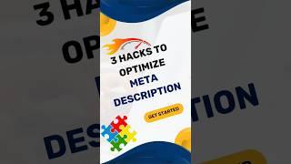 3 tips to optimize meta description #advanceseo #metadescription #seotips #onpageseo #seostrategy