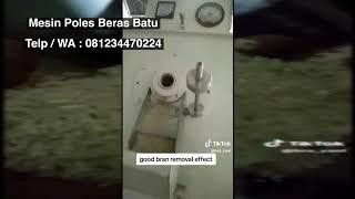 Mesin Poles Beras Batu MNMS 18X2 mesin pemutih beras abrasive