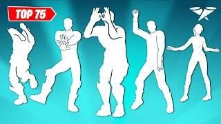 Top 75 Icon Series Dances & Emotes in Fortnite | Chapter 1-6