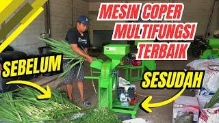 TERBUKTI TERBAIK DI KELASNYA  Mesin Coper Multifungsi CM2000 Pisau HSS #mesincacahmultifungsi