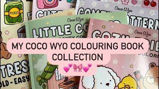 My Coco Wyo Colouring Book Collection with Completed Pictures 