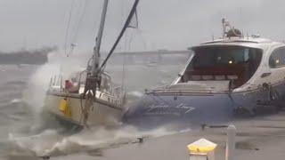 This sailor made the mooring of the year