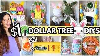 Dollar Tree EASTER DIYS for 2023!  (easy & not boring crafts)