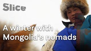 Last Mongolian nomads weathering brutal winter | SLICE