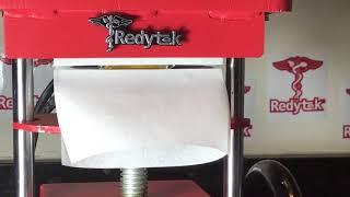 Pressing Live Rosin w/ 3-Ton Manual Rosin Press - Redytek R2P-M