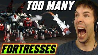 MASS FORTRESS bozo tries to walk all over me! - Mechabellum