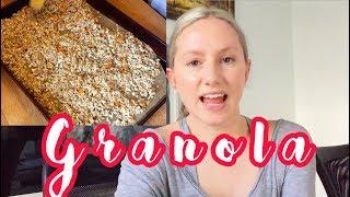 Granola is so easy to make (Deliciously Ella's granola)