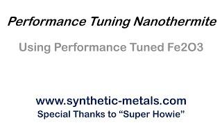 Performance Tuning Nanothermite