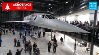 RARE Concorde Nose Drop for 20th Anniversary of Final Flight