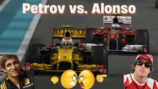 Fernando Alonso's toughest rival: Vitaly Petrov (2010 Abu Dhabi)