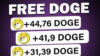 Get Free DOGE (Dogecoin)  in A Few clicks : No single deposit