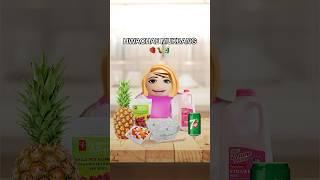 HWACHAE Roblox Mukbang  #shorts