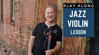 Jazz Violin | Play Along | Modulating Chord Scales | 2-5-1 Minor