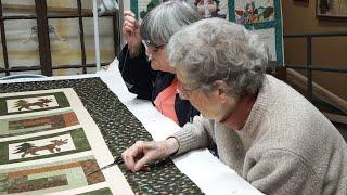 The Fabric Of Friendship: Old Forge's Pointed Pine Quilters Join Hearts, Hands, And Fabric