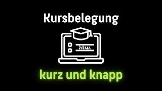 Kursbelegung kurz und knapp | HTW Berlin