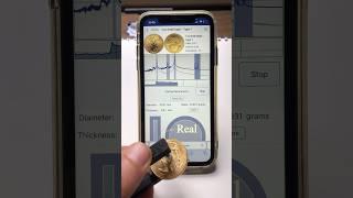 Fake Eagle vs Real Gold Eagle - ping test (1ozt Eagles now in the pre-beta)