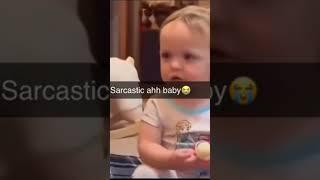 She clearly tired of her bs #funny # #youtubershort #youtube #funnybaby #funnybabies #comedyvideo