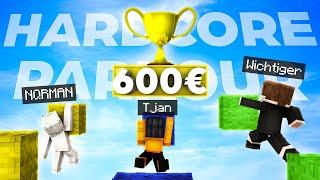 600€ WENN DU DIESEN PARKOUR SCHAFFST (mit @NQRMAN, @Wichtiger und @Tjan)