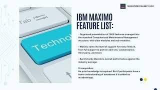 IBM Maximo online training | Proexcellency Trainer