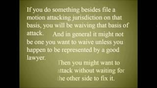 Reasons for a Motion to Dismiss a Debt Collection Case Brought by a Debt Collector