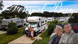 Fingal Bay Holiday Park Port Stephens NSW, Caravan Park Review, Pet Friendly