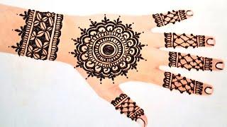 Easy Beautiful Stylish Mehndi Design| Simple Arabic Mehndi Design| Mehandi Design| Mehndi