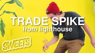 How to TRADE SPIKE from Lighthouse - Kendama Trick Tutorial - Sweets Kendamas