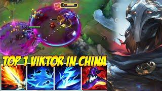 TOP 1 VIKTOR IN CHINA WILD RIFT - IS VIKTOR REALLY BROKEN?